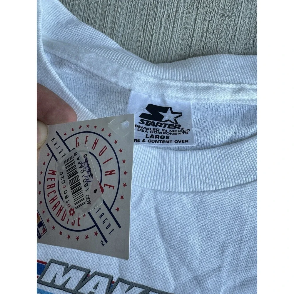 NWT Vintage Starter Chicago Cubs Sammy Sosa Graphic Mens Large‎ 90s Deadstock